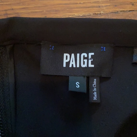 Paige Black Mini Skirt - Small - Picture 3 of 3